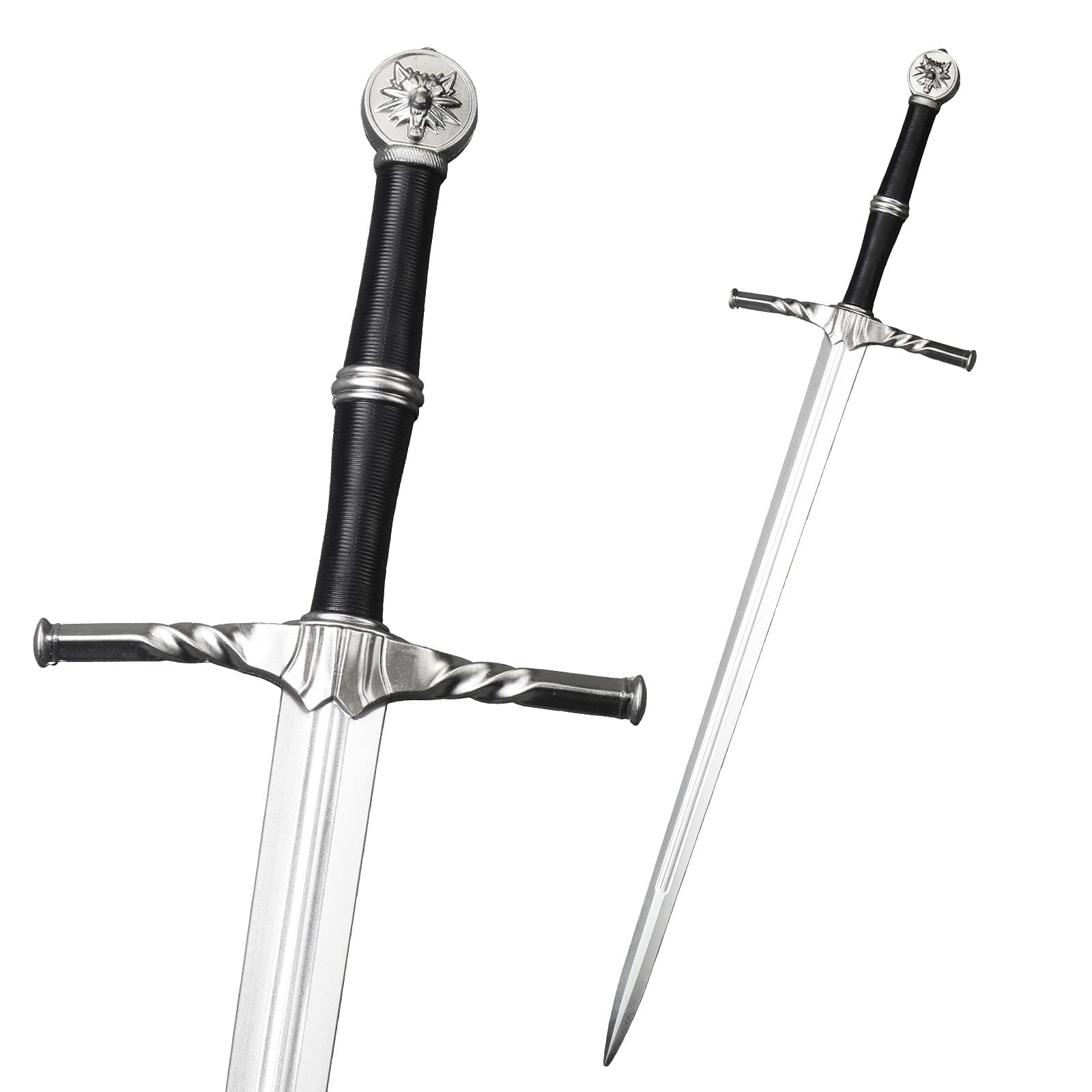 Foam High Density Fantasy Silver Long Sword Cosplay