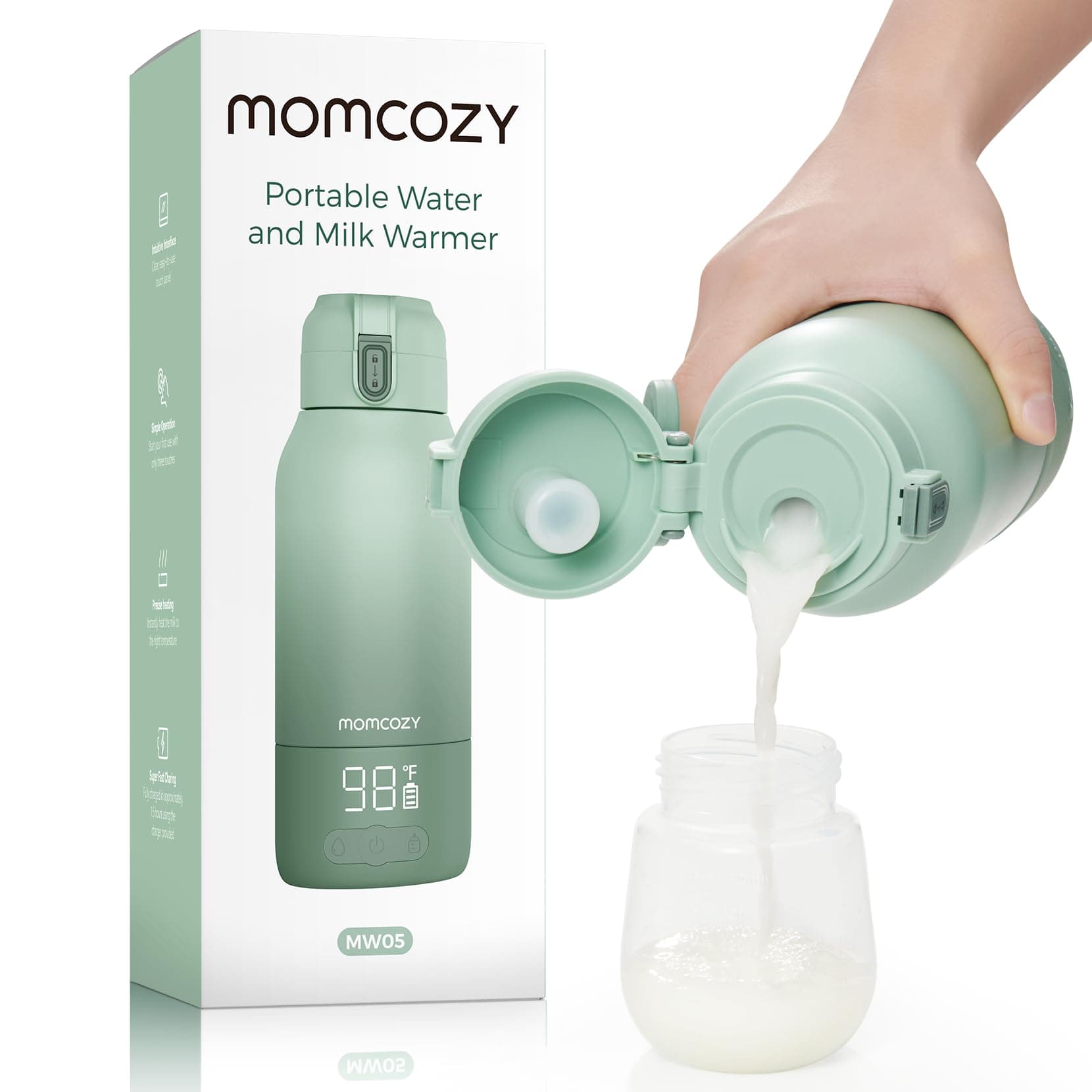 Momcozy Portable Water and Milk Warmer MW05