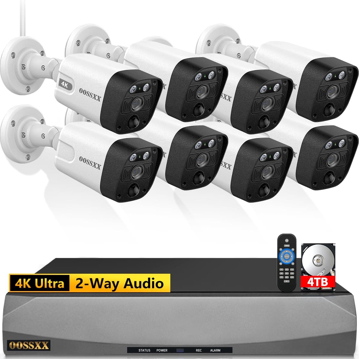 OOSSXX 2 way audio camera system