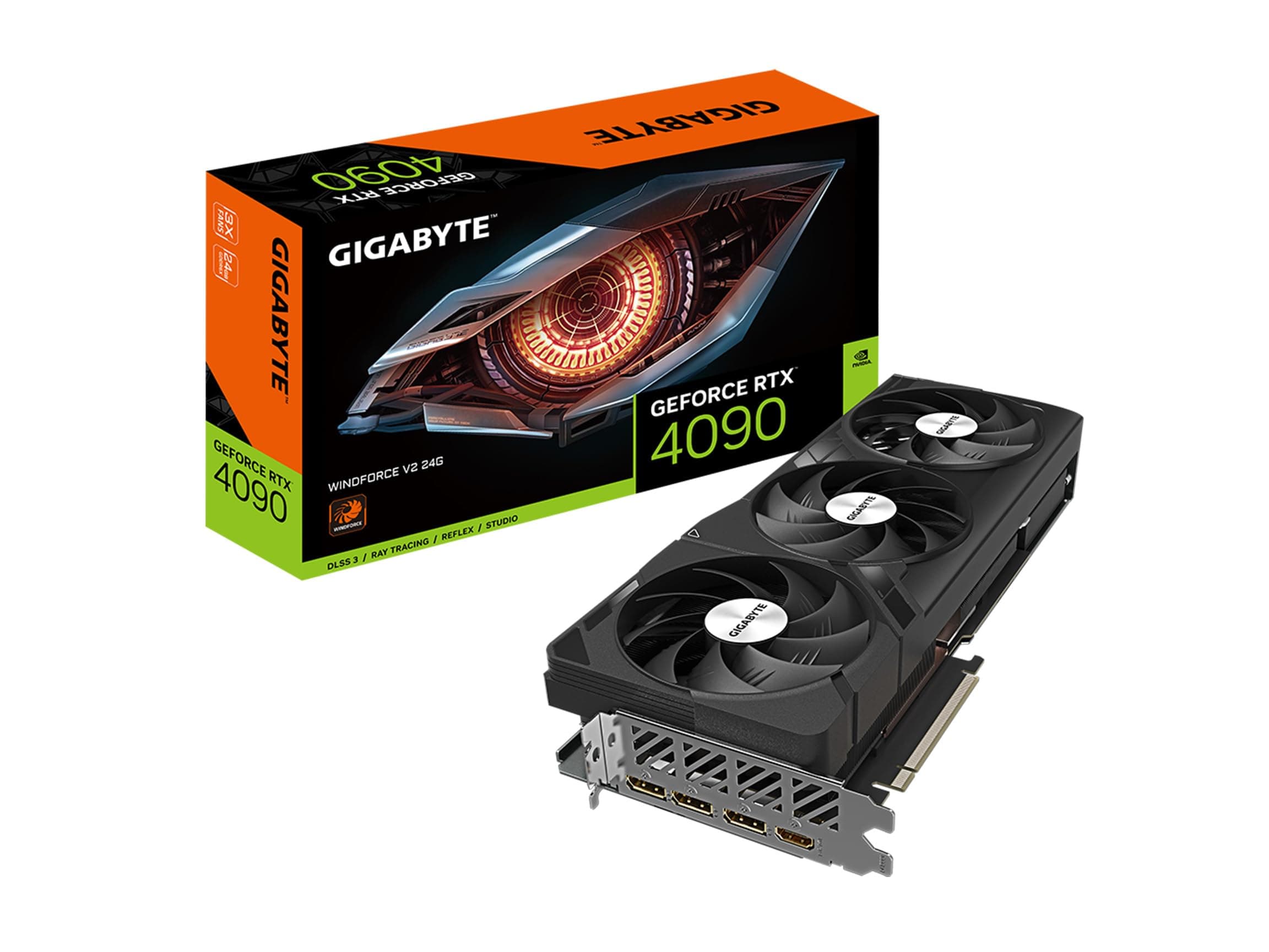 GIGABYTE GeForce RTX 4090 WINDFORCE V2 24G Graphics Card