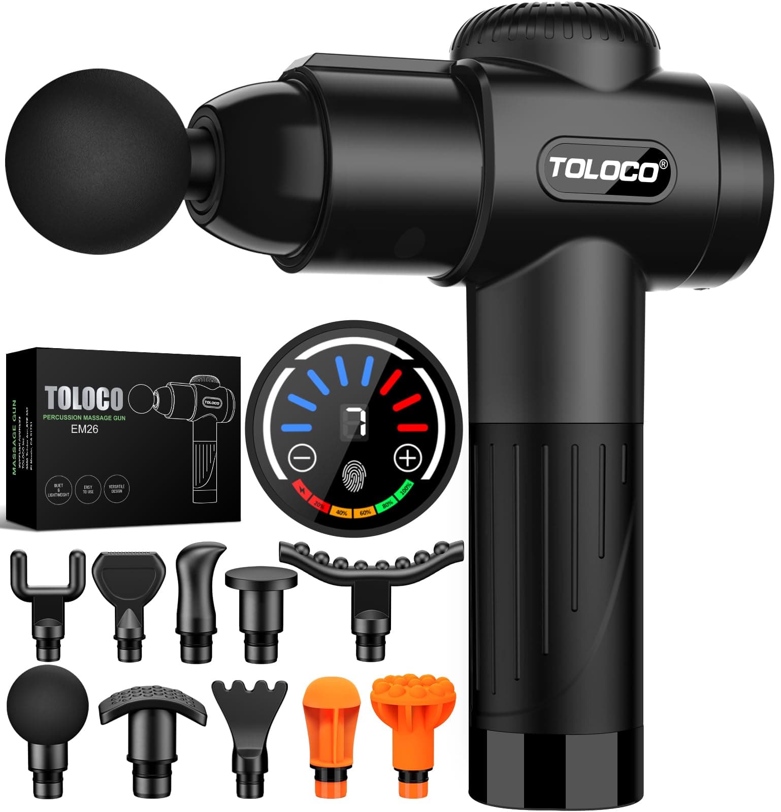 TOLOCO EM26 Percussion Massage Gun