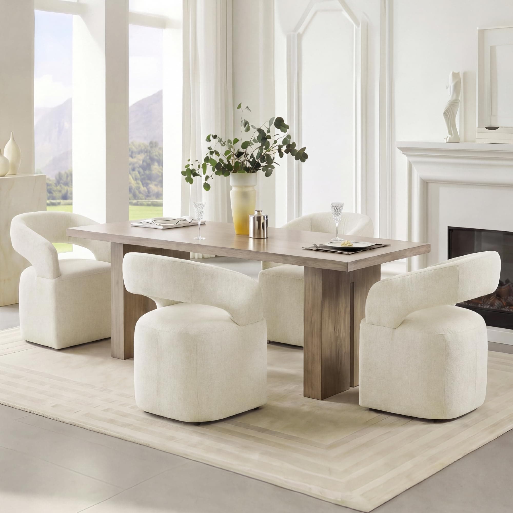 KISLOT Upholstered Dining Chairs