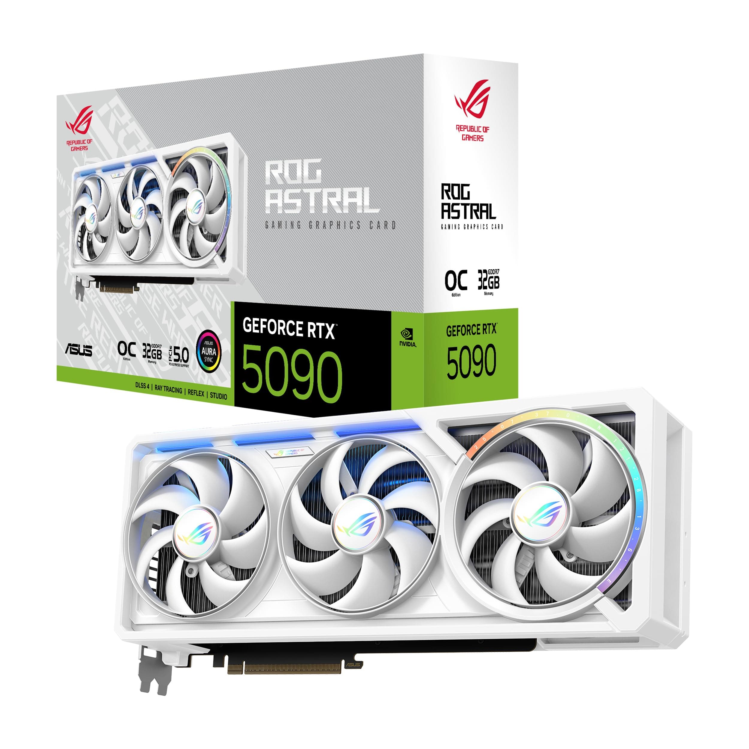 ASUS ROG Astral GeForce RTX 5090 32GB GDDR7 OC Gaming Graphics Card