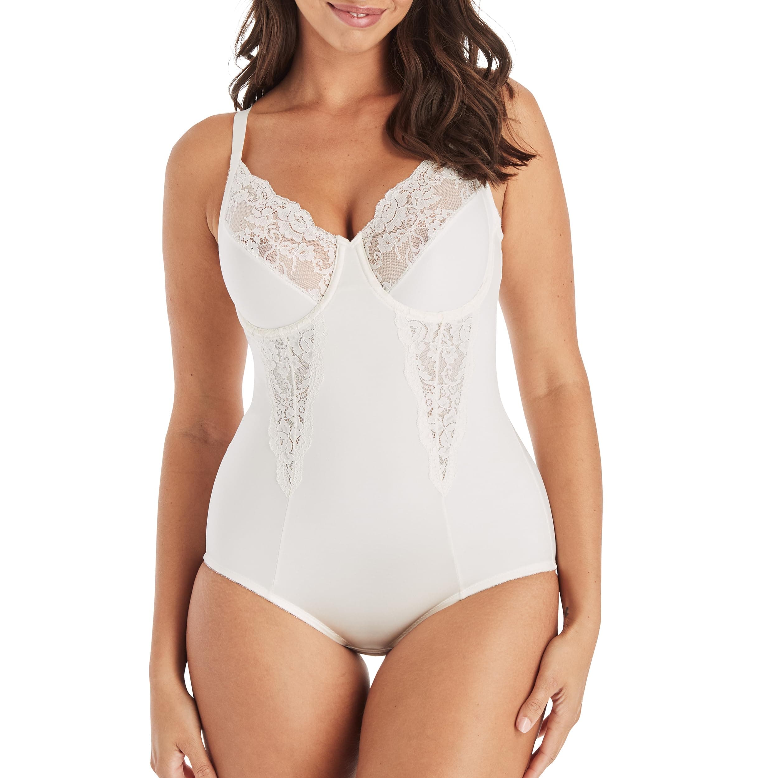 Maidenform Women’s Shapewear Body Shaper Fajas with Built-in Bra FL1456