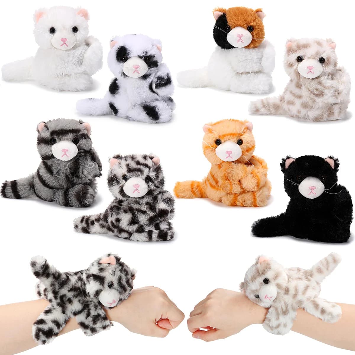 Liliful Cat Slap Bracelet Plush Toy