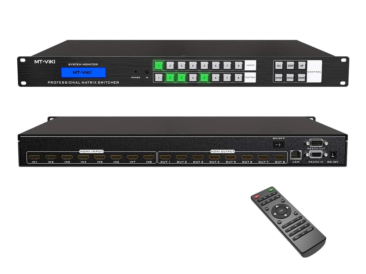 MT-VIKI 8x8 HDMI Matrix Switch