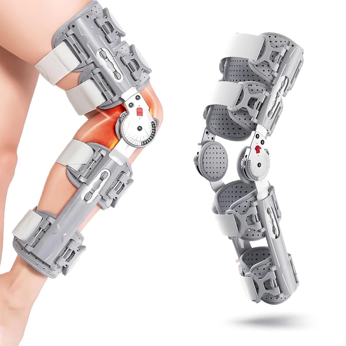 GoHelmate Hinged Knee Brace Osteoarthritis Stabilizer