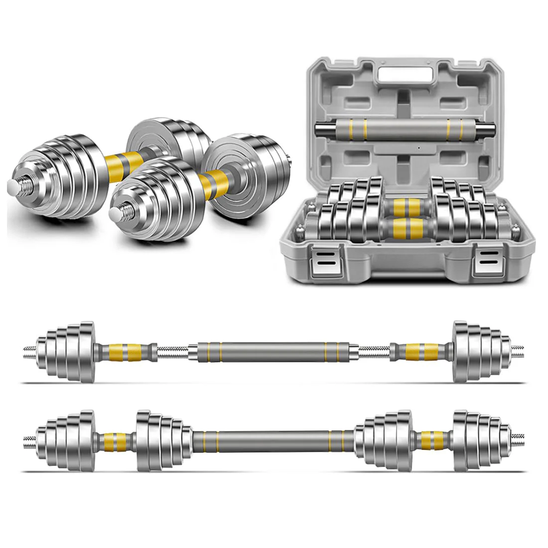 PHOEROS Adjustable Dumbbell Set