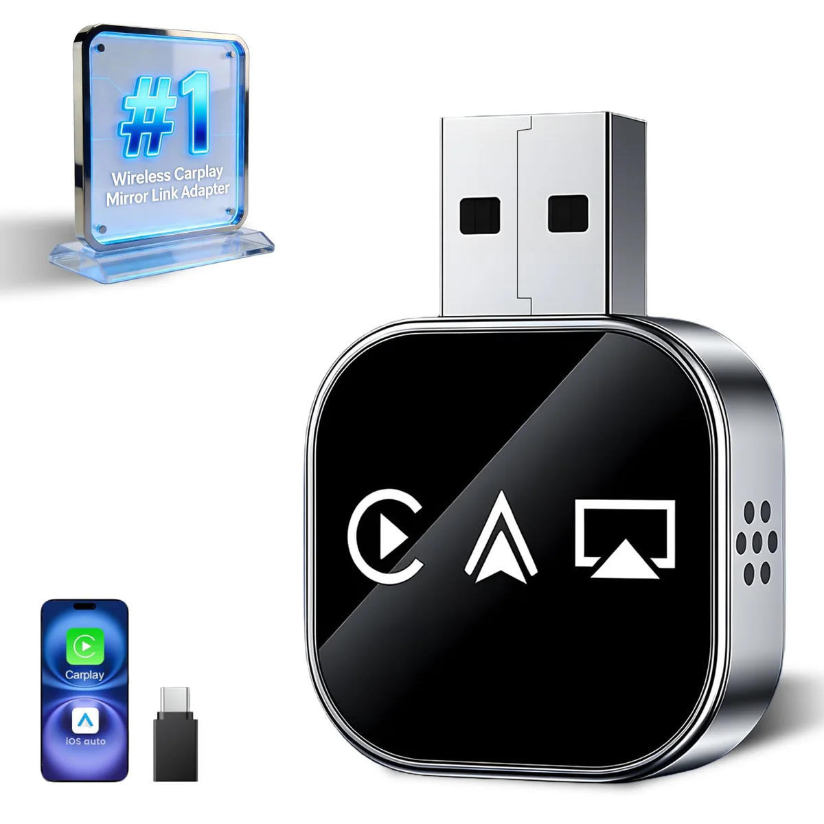 VOOYVEX Wireless CarPlay Adapter
