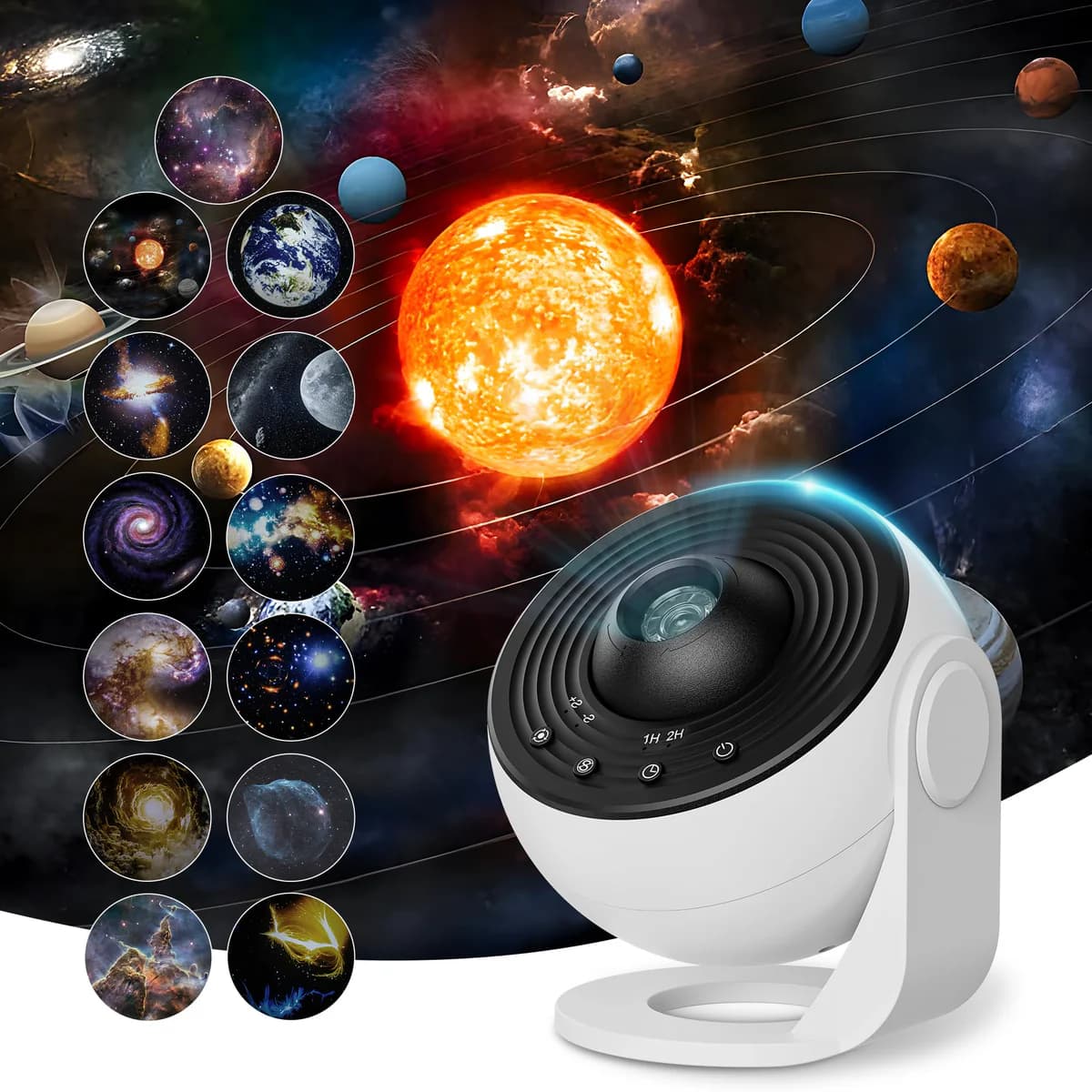 MuliVid Galaxy Projector Star Projector