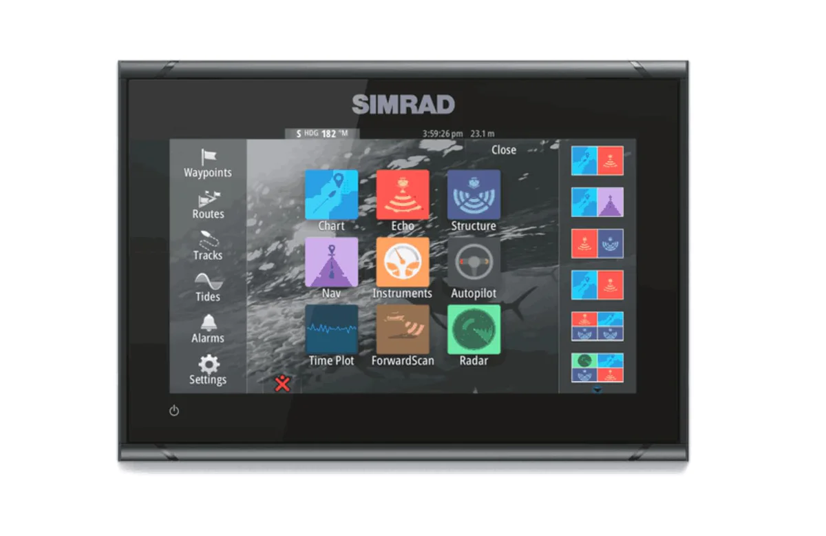 Simrad GO Chartplotter Fish Finder