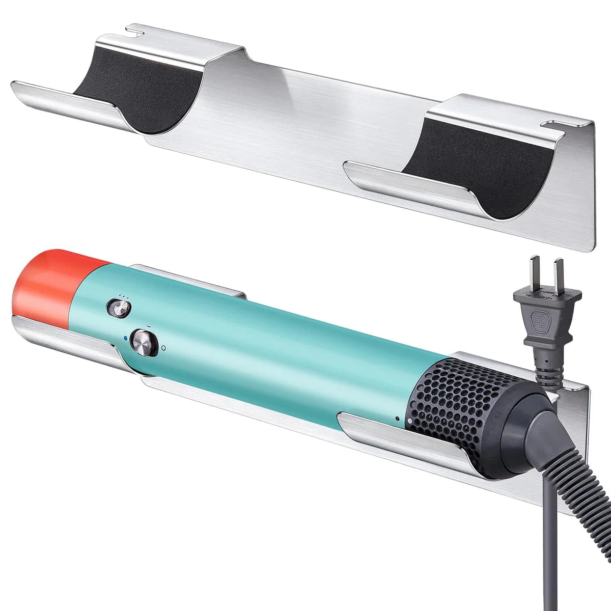LOXSUN Wall Mount Curling Iron Holder