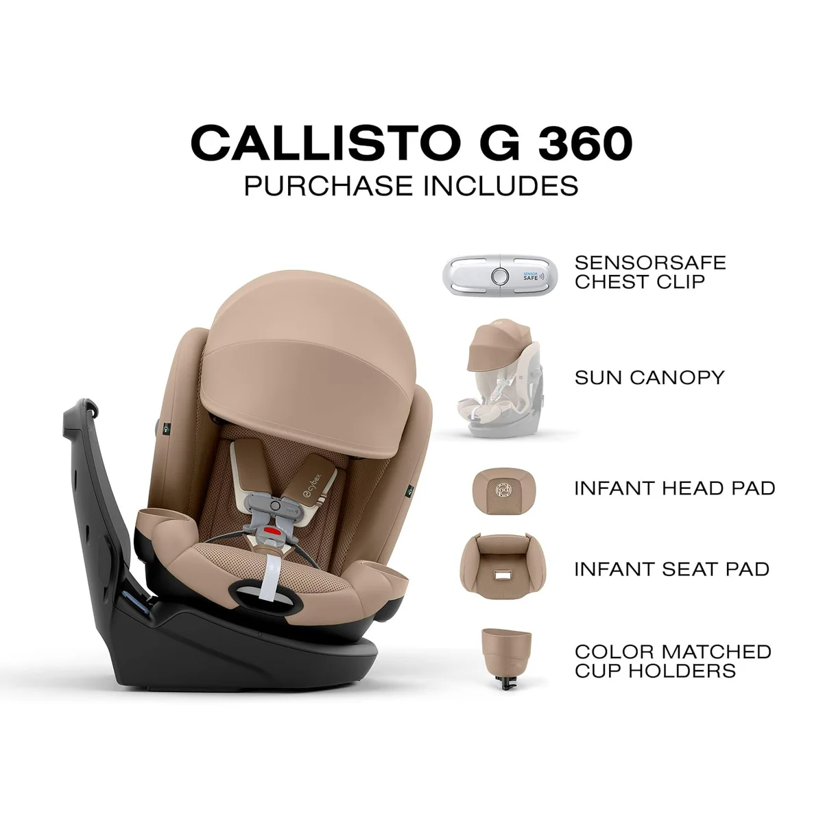 Cybex Callisto G 360 Convertible Car Seat