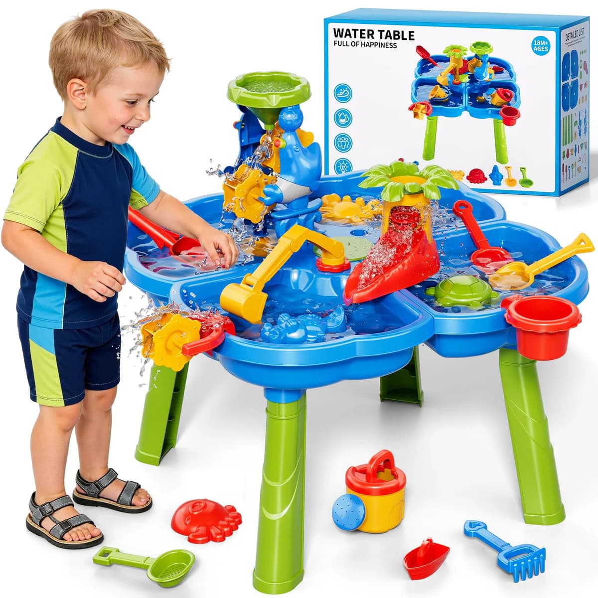 Novaluki Water Table for Toddlers