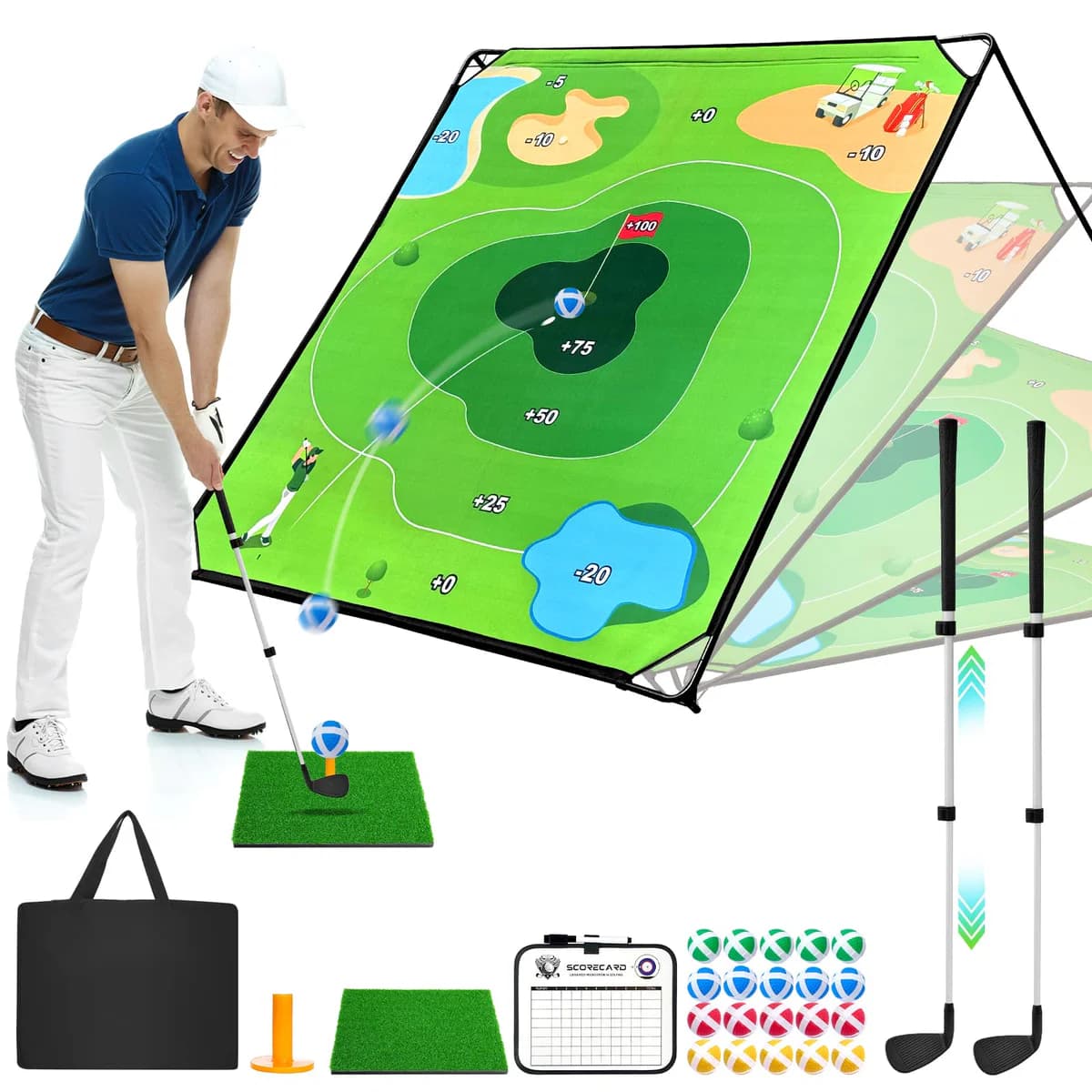 URUQ Golf Chipping Game Set
