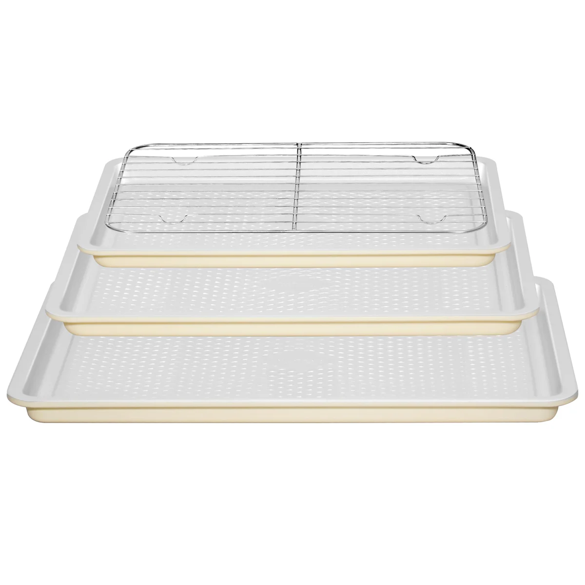 Ymiton Ceramic Baking Sheet Set