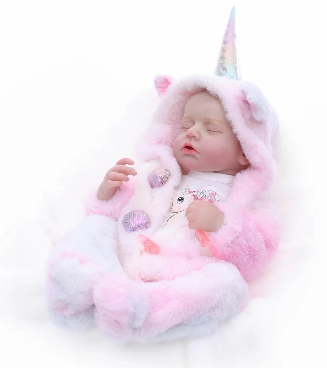 Cloveray Baby Doll w/ Unicorn Outfit