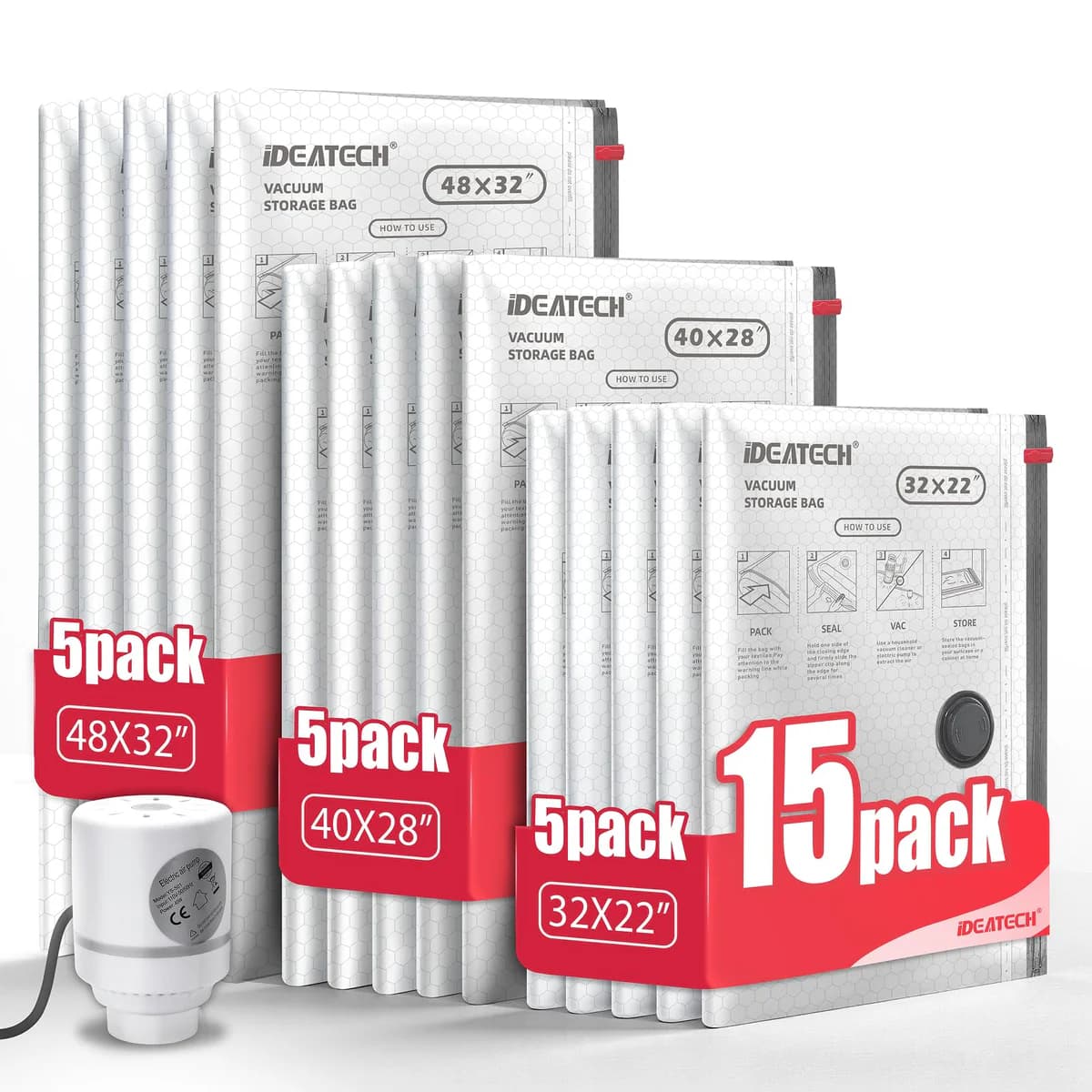 IDEATECH Vacuum Storage Bags