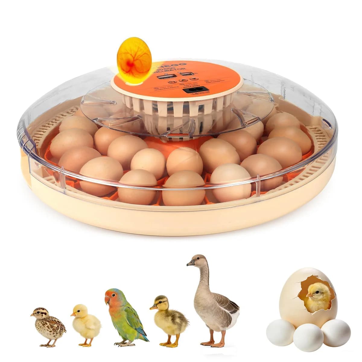 ZEMIRO Automatic Egg Incubator