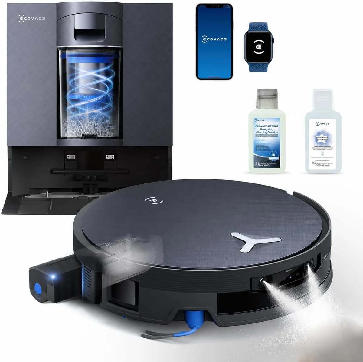 ECOVACS Robot Vacuum and Mop Station