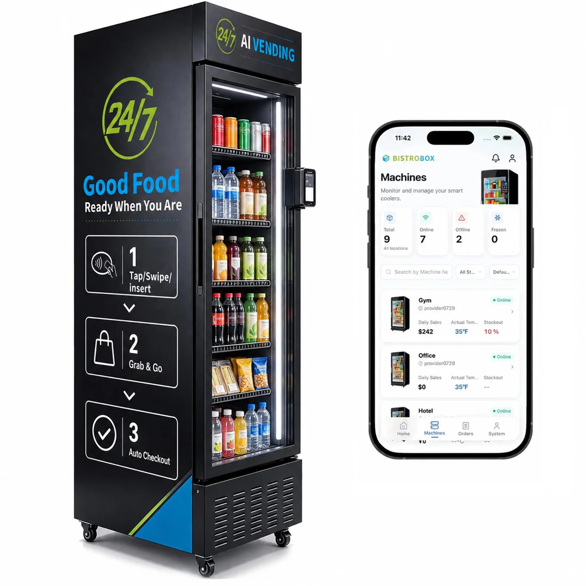 Smart AI Vending Machine