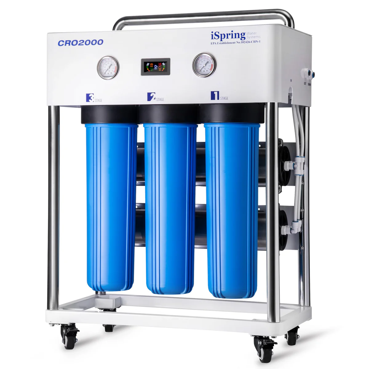 iSpring CRO2000 4-Stage Tankless Commercial RO System